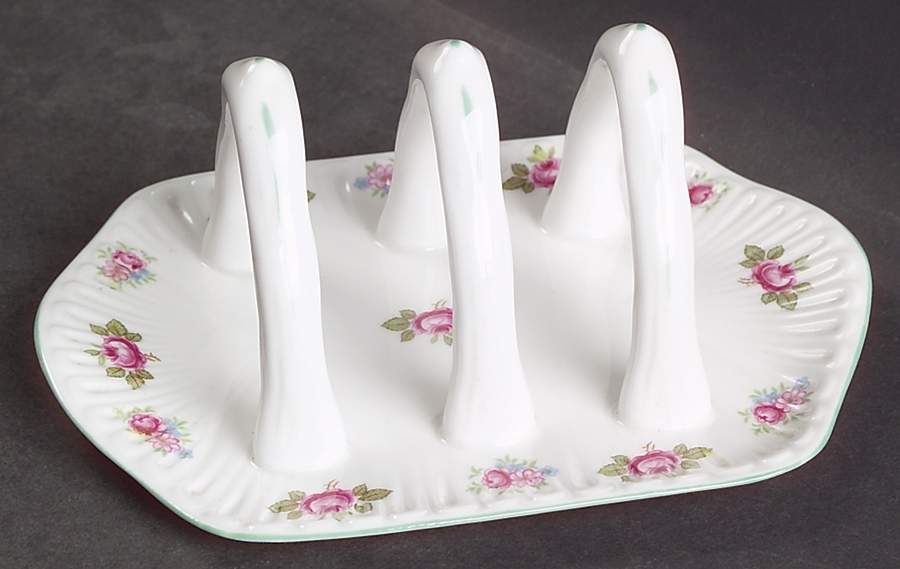 Rosebud (Dainty Shape) Toast Server by Shelley-1