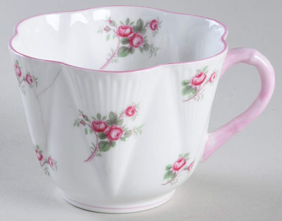 Bridal Rose (Dainty Shape) Oversized Cup by Shelley-1