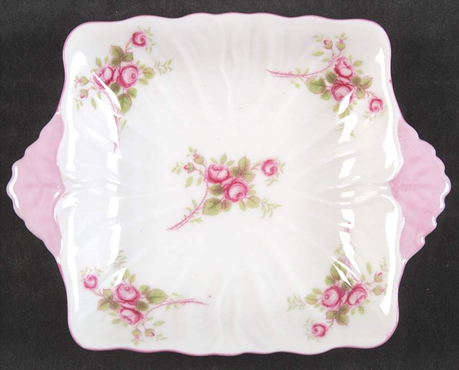 Bridal Rose (Dainty Shape) 5" Sweet Meat Dish by Shelley-1