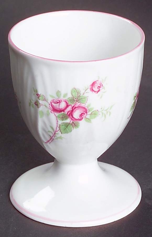 Bridal Rose (Dainty Shape) Single Egg Cup by Shelley-1