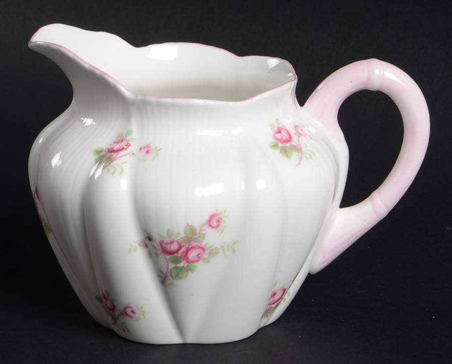 Bridal Rose (Dainty Shape) Creamer by Shelley-1