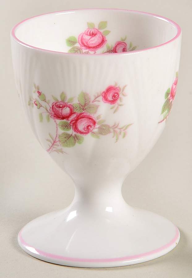 Bridal Rose (Dainty Shape) Single Egg Cup by Shelley-1