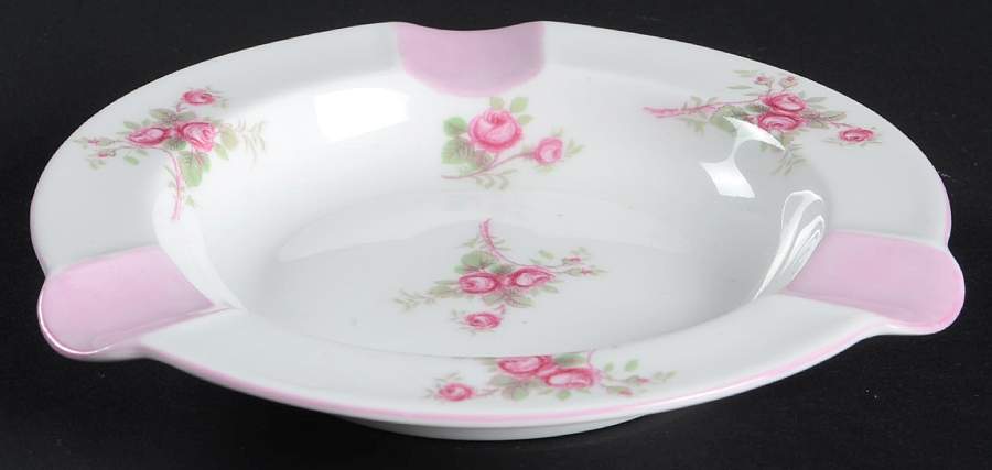 Bridal Rose (Dainty Shape) 5" Ashtray by Shelley-1