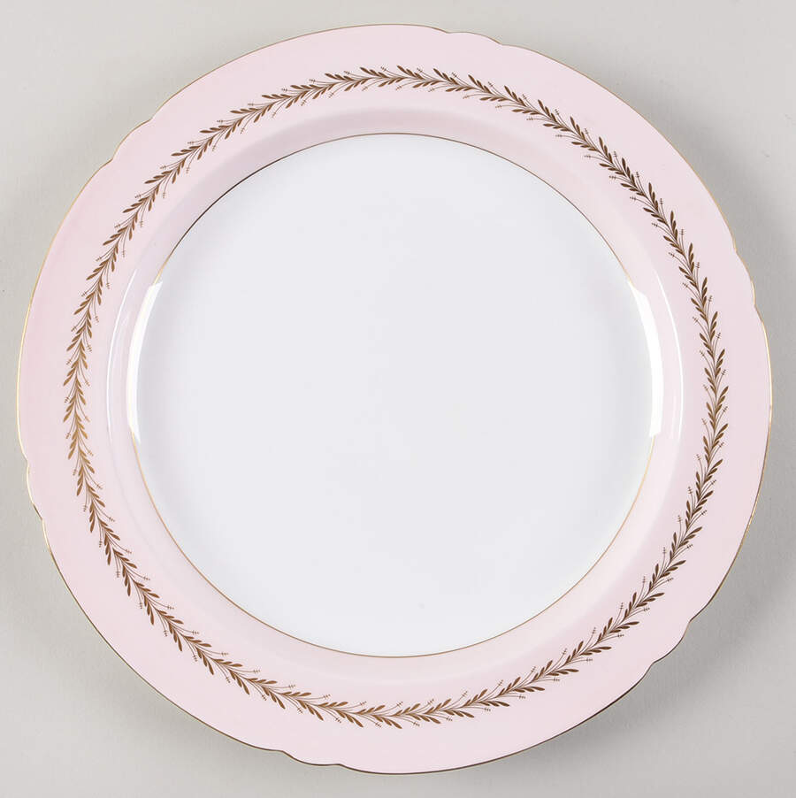Rose Trousseau Chop Plate (Round Platter) by Shelley-1