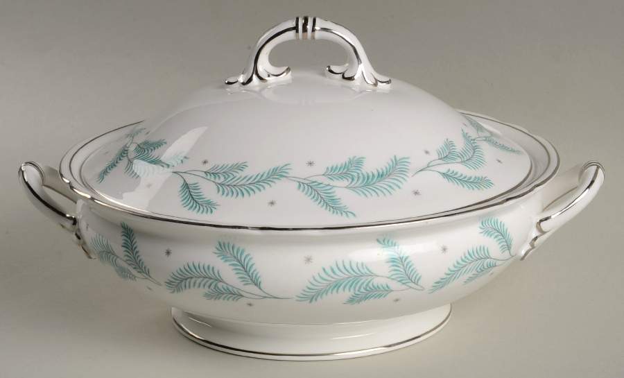 Serenity Round Covered Vegetable by Shelley-1