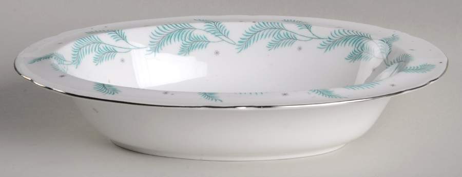 Serenity 9" Oval Vegetable Bowl by Shelley-1