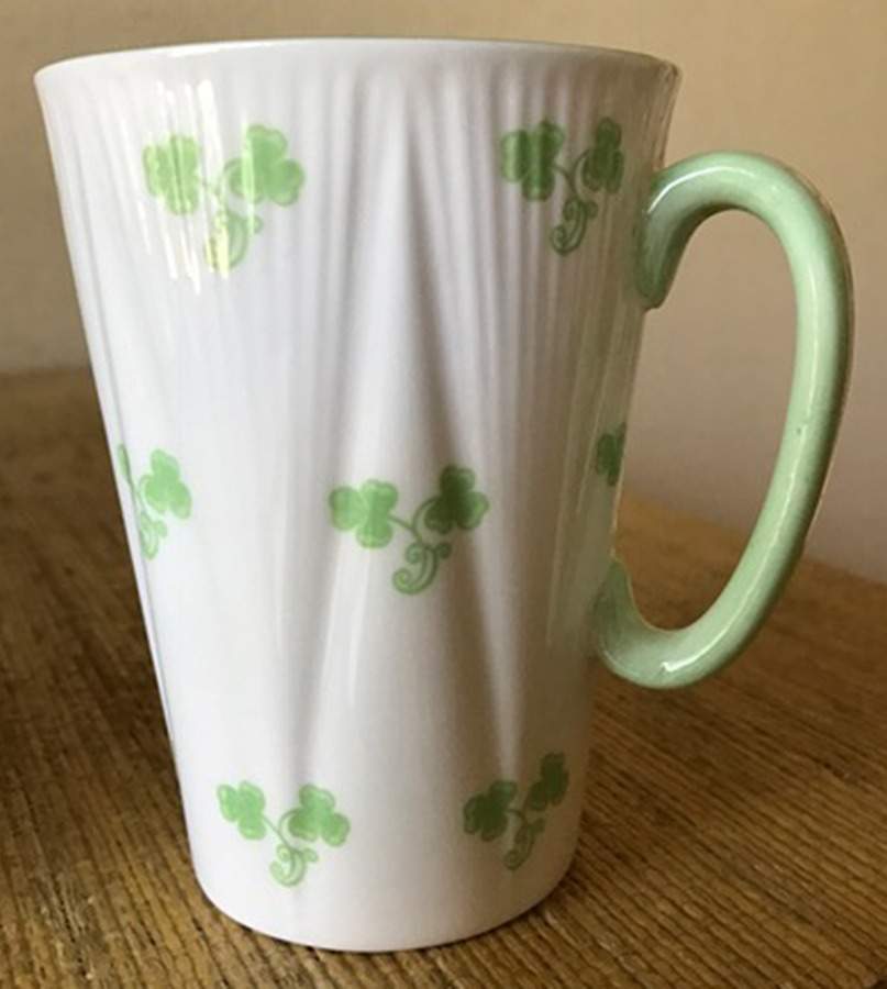 Shamrock (Dainty) Mug by Shelley-1