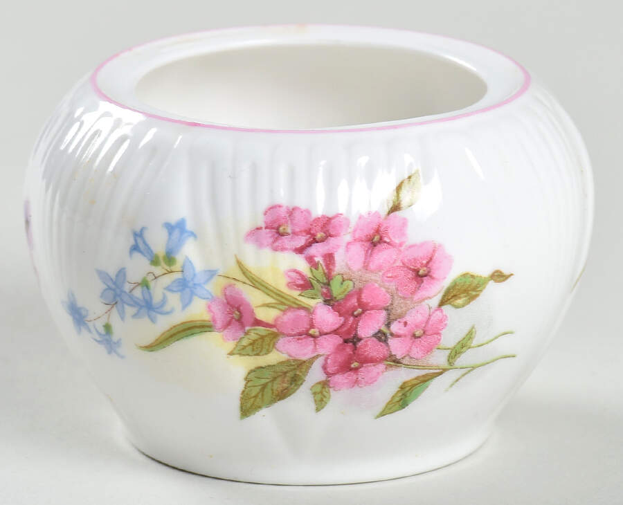 Stocks (Dainty Shape) Mustard Jar No Lid by Shelley-1