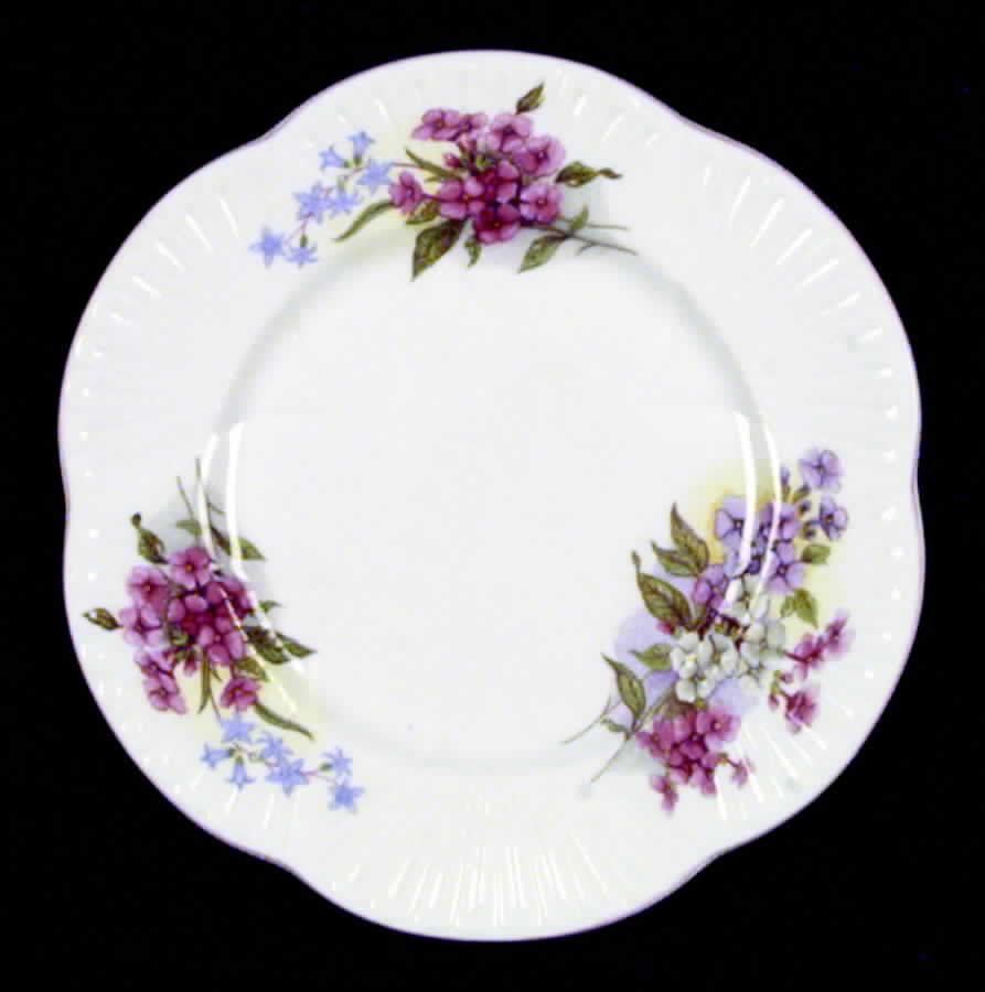 Stocks (Dainty Shape) Bread & Butter Plate by Shelley-1