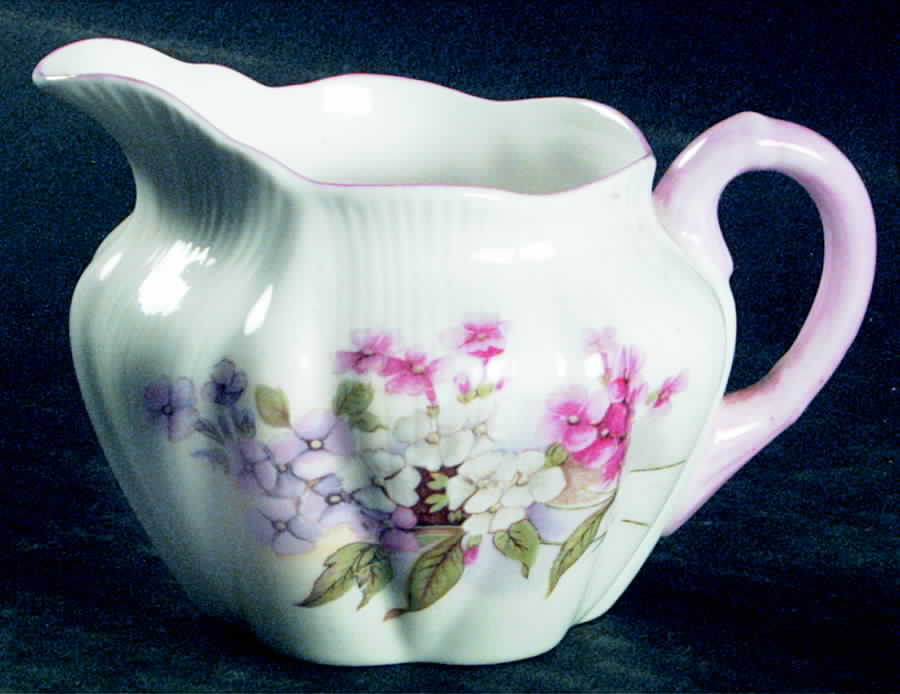 Stocks (Dainty Shape) Mini Creamer by Shelley-1
