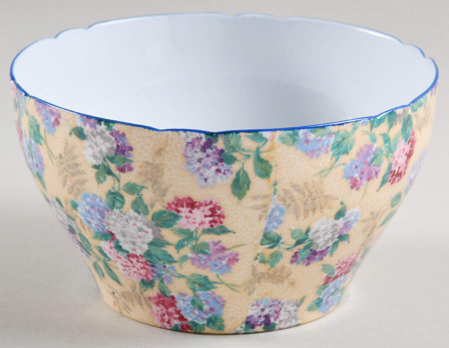 Summer Glory Open Sugar Bowl by Shelley-1