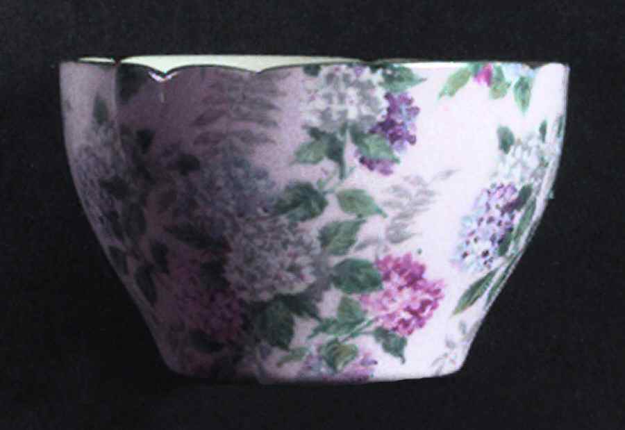 Summer Glory (Henley) Mini Open Sugar Bowl by Shelley-1