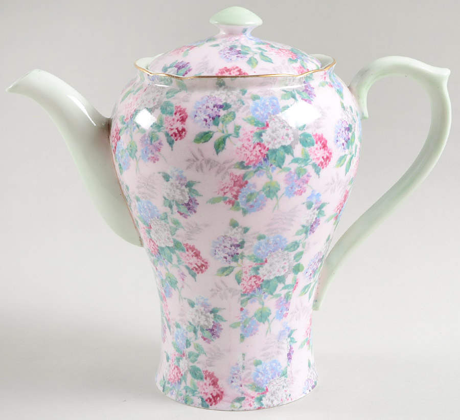Summer Glory (Henley) Coffee Pot & Lid by Shelley-1