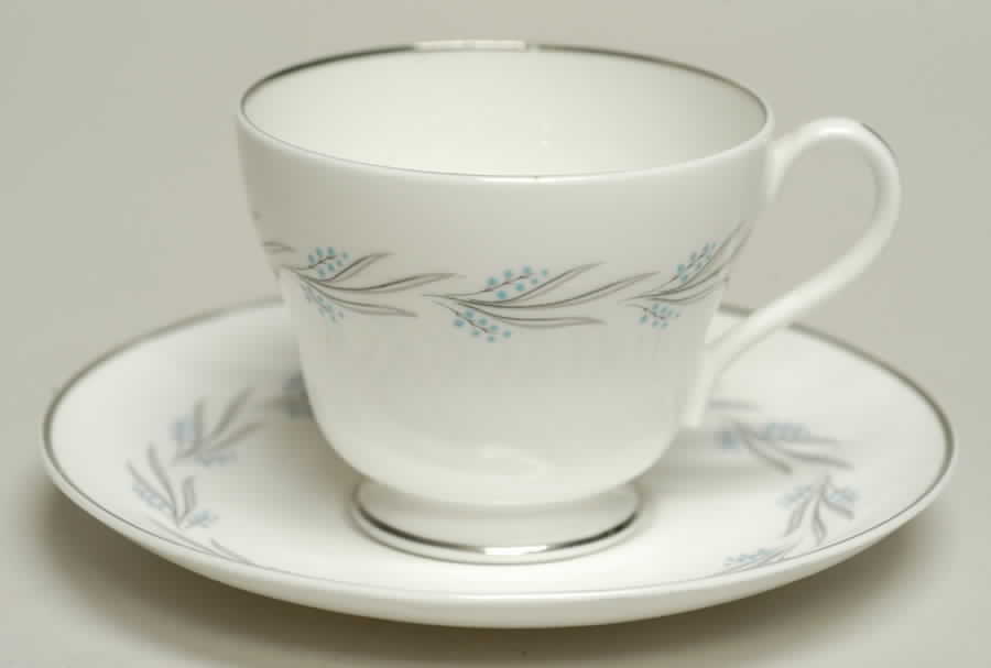 Sylvan Footed Cup & Saucer Set by Shelley-1