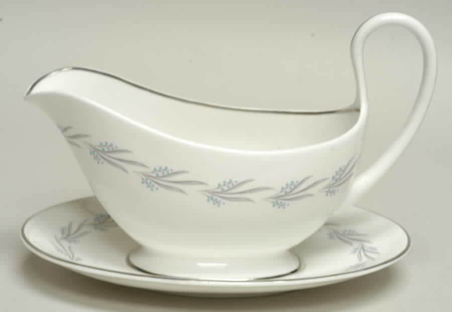Sylvan Gravy Boat & Underplate by Shelley-1