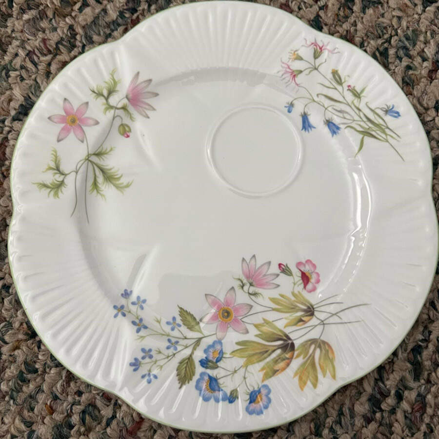 Wild Anemone Snack Plate by Shelley-1