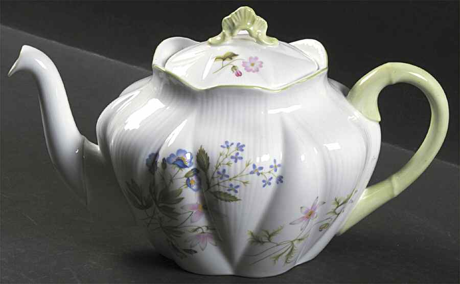 Wild Anemone Teapot & Lid by Shelley-1