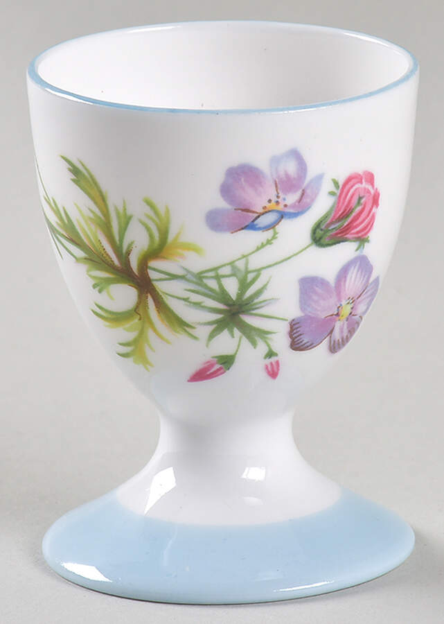 Wild Flowers (Gainsborough) Single Egg Cup by Shelley-1