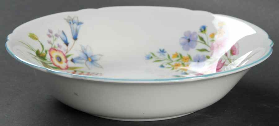 Wild Flowers (Gainsborough) Coupe Cereal Bowl by Shelley-1
