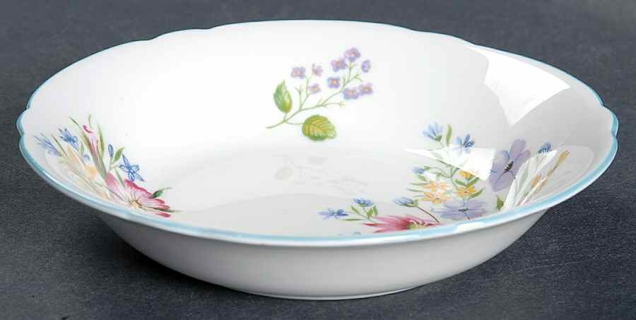Wild Flowers (Gainsborough) Fruit/Dessert (Sauce) Bowl by Shelley-1