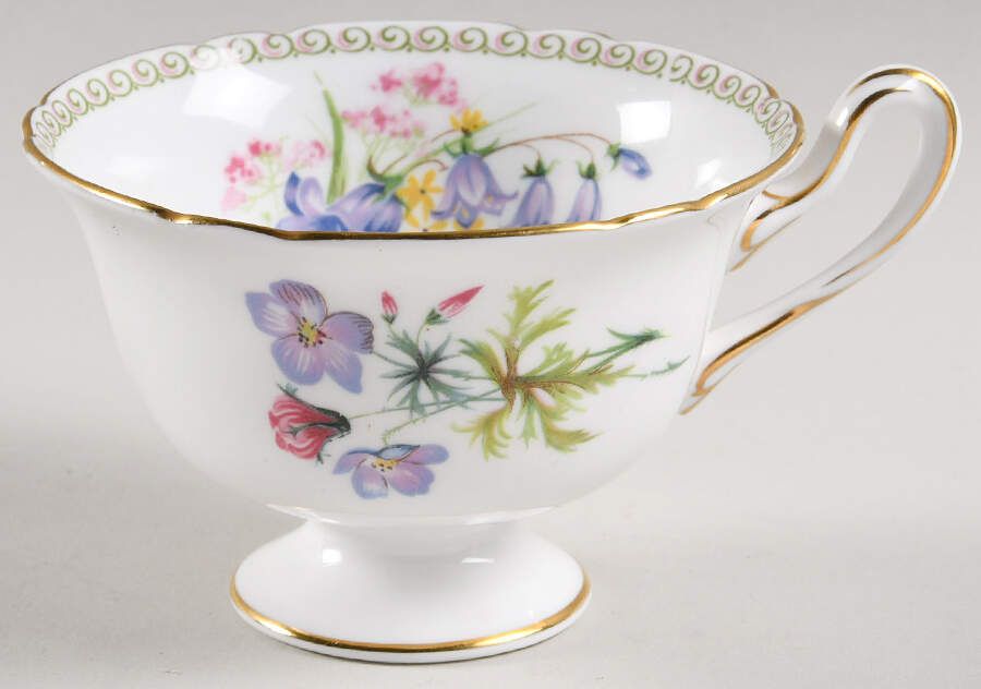 Wild Flowers (Gainsborough) Footed Cup by Shelley-1