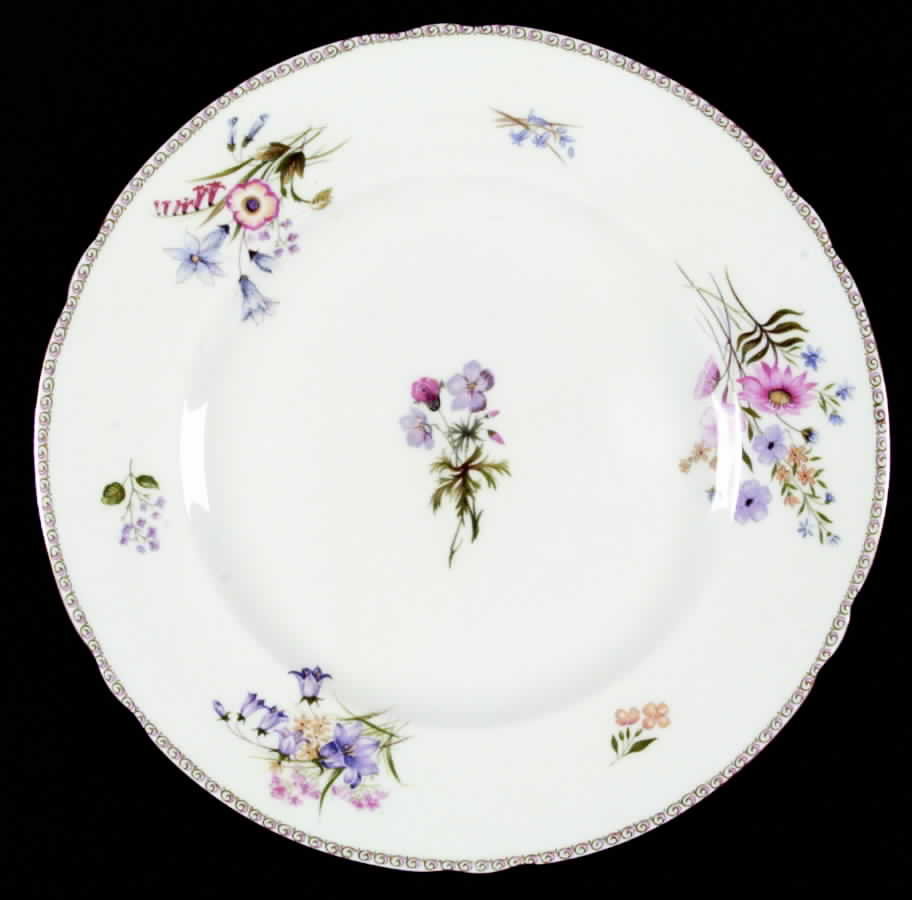 Wild Flowers (Gainsborough) Dinner Plate by Shelley-1