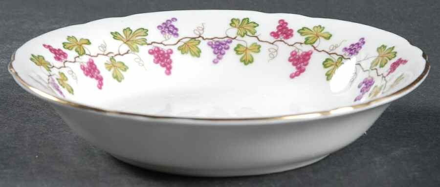 Wine Grape Fruit/Dessert (Sauce) Bowl by Shelley-1