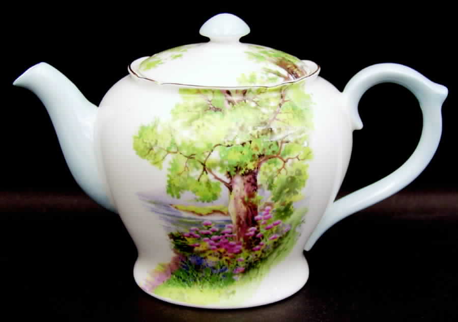 Woodland Teapot & Lid by Shelley-1