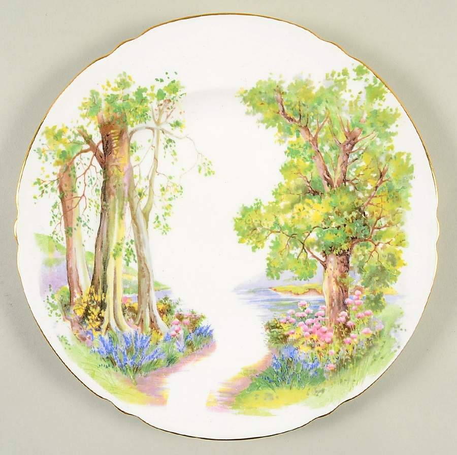Woodland Luncheon Plate by Shelley-1