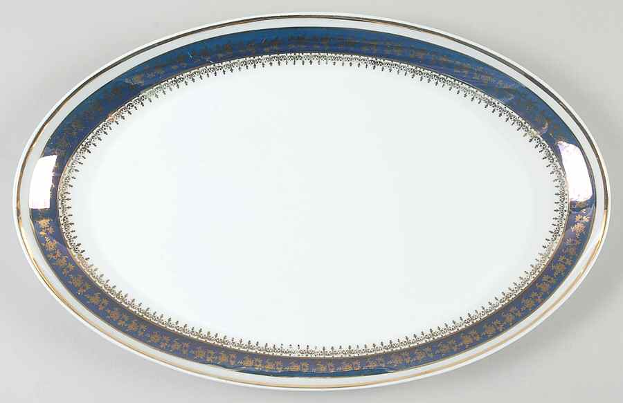 Enia 16" Oval Serving Platter by Schmidt (Brazil)-1
