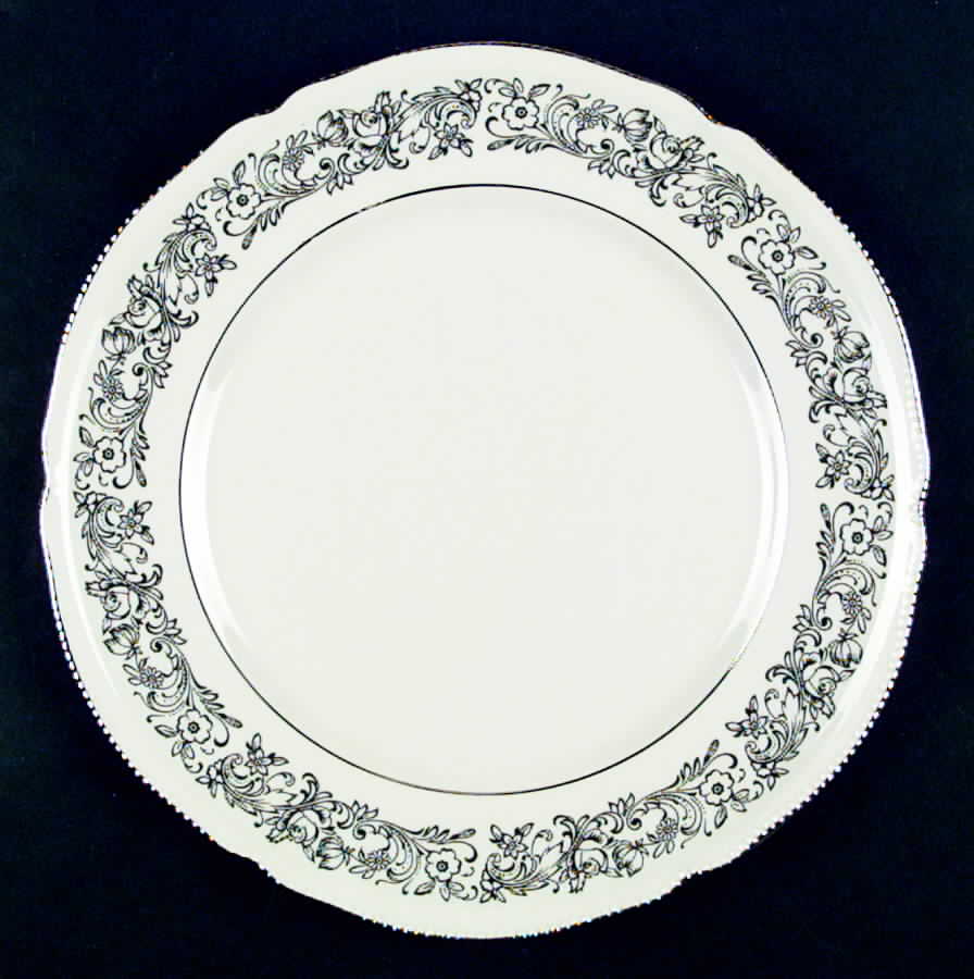 Anastasia Dinner Plate by Shenango-1