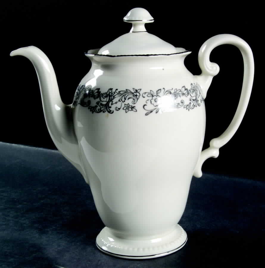 Anastasia Coffee Pot & Lid by Shenango-1