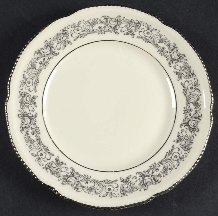 Anastasia Bread & Butter Plate by Shenango-1