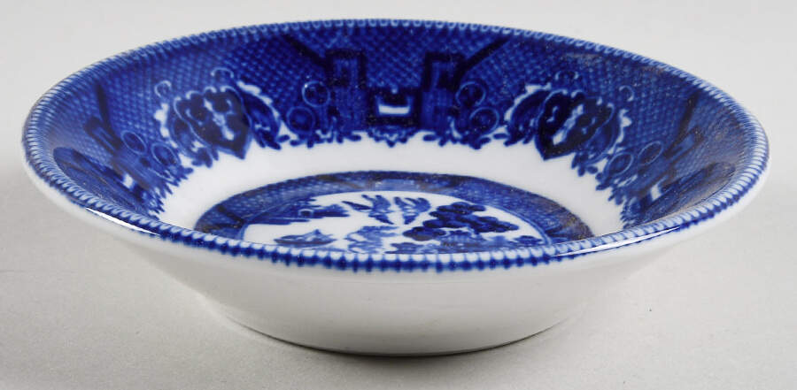Blue Willow Blue Fruit/Dessert (Sauce) Bowl by Shenango-1