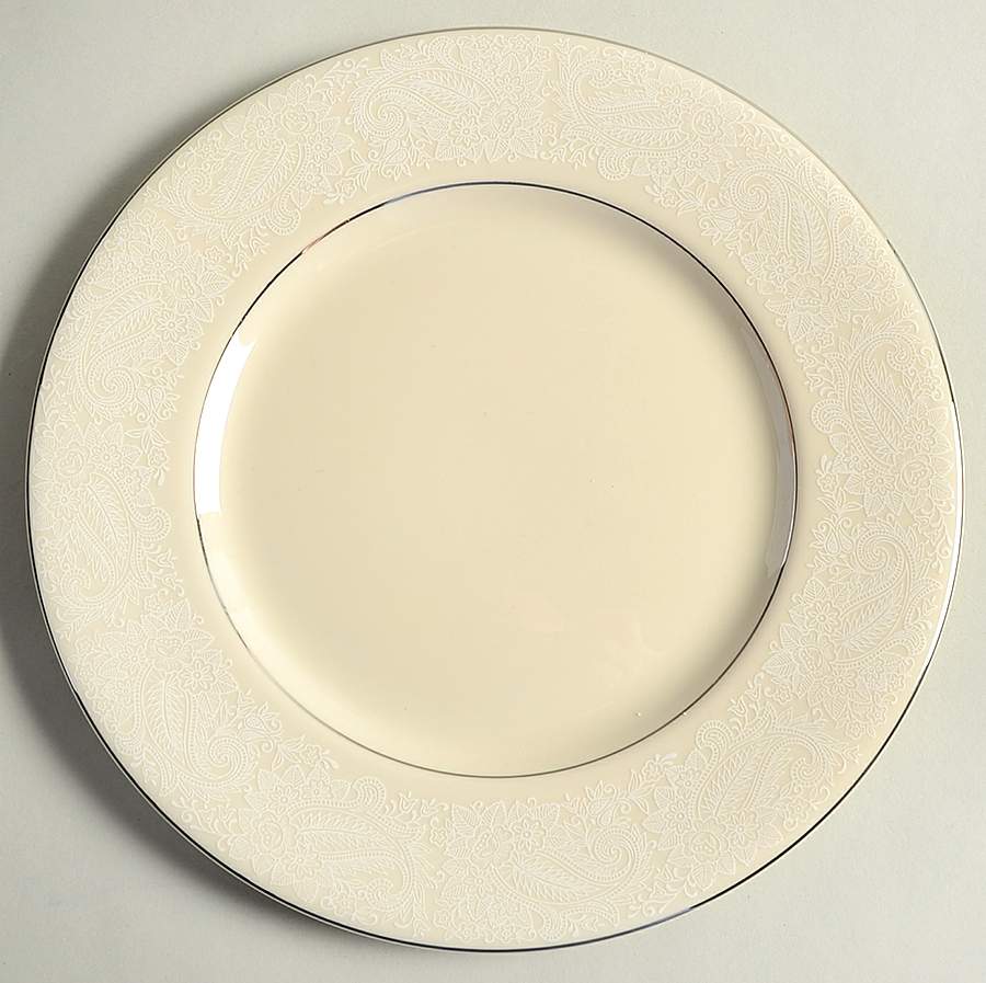 Bridal Veil Salad Plate by Shenango-1