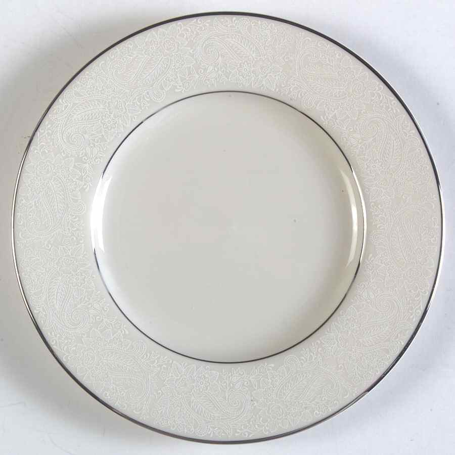 Bridal Veil Bread & Butter Plate by Shenango-1