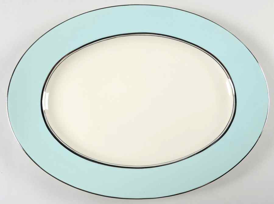 Diana 13" Oval Serving Platter by Shenango-1