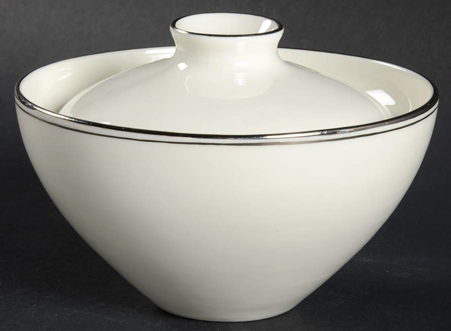 Eternal Devotion Sugar Bowl & Lid by Shenango-1