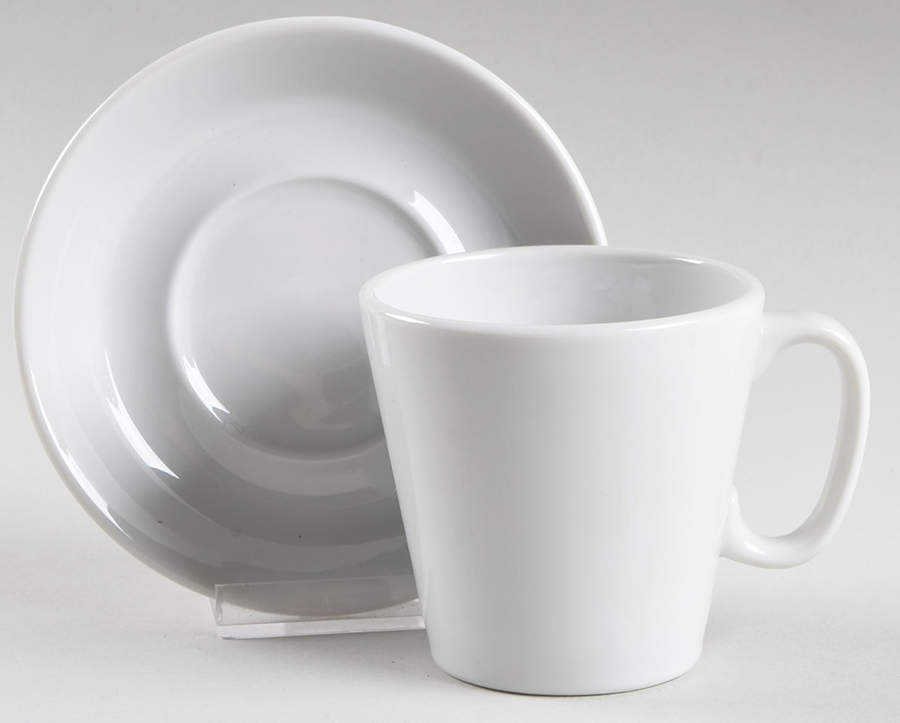 Form Flat Cup & Saucer Set by Shenango-1