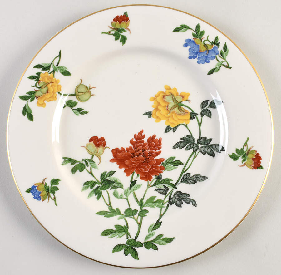 Malin Gold Dinner Plate by Shenango-1