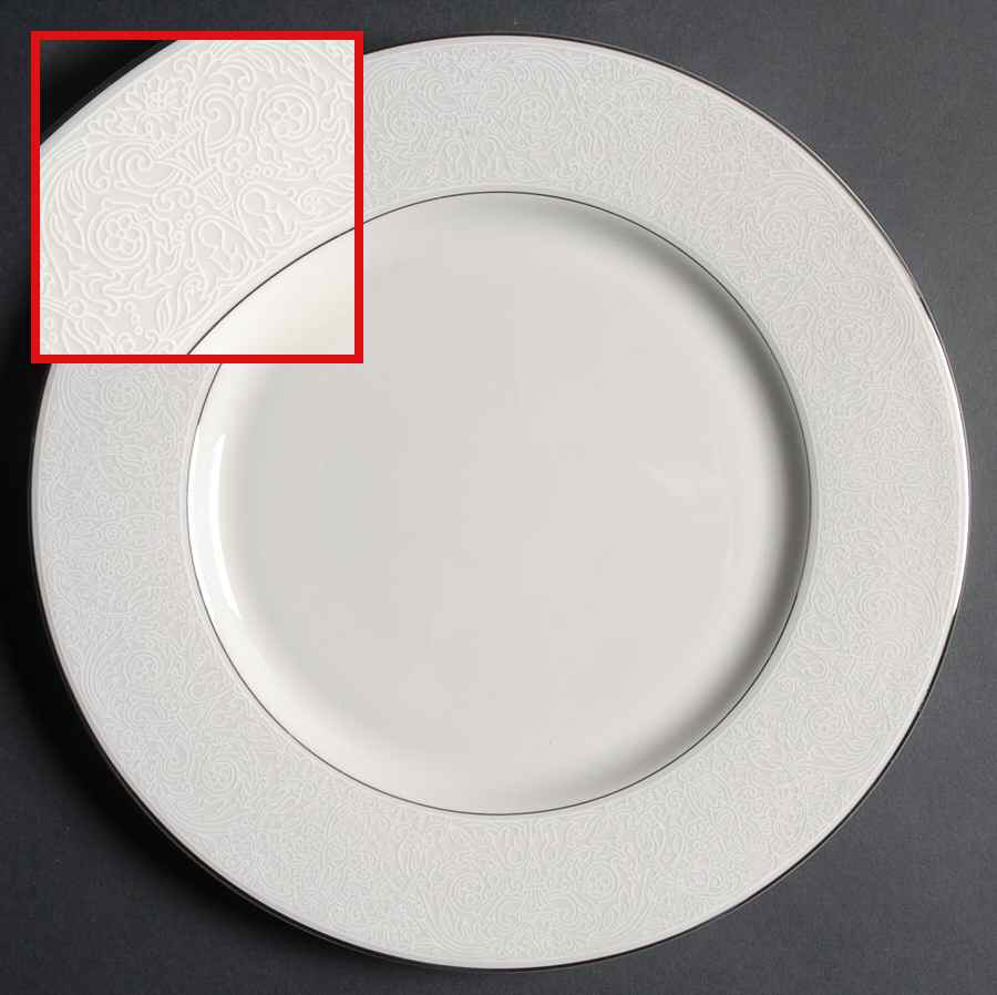 Mantilla Dinner Plate by Shenango-1