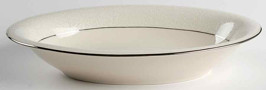 Mantilla 10" Oval Vegetable Bowl by Shenango-1