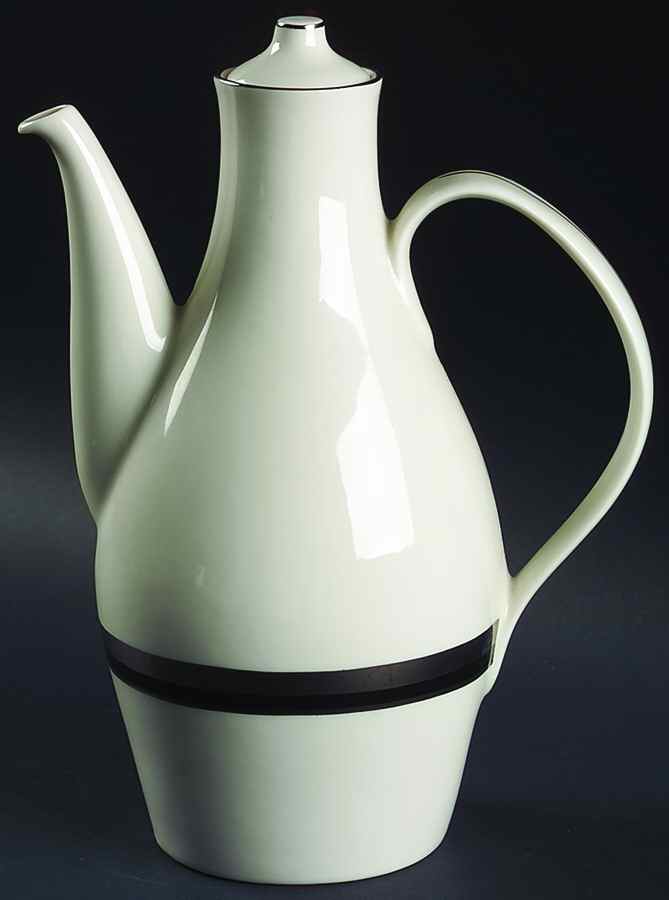 Midnight Halo Coffee Pot & Lid by Shenango-1