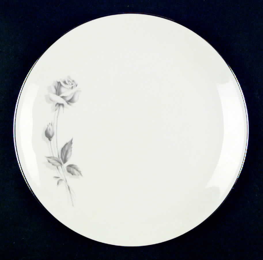 Misty Rose Salad Plate by Shenango-1