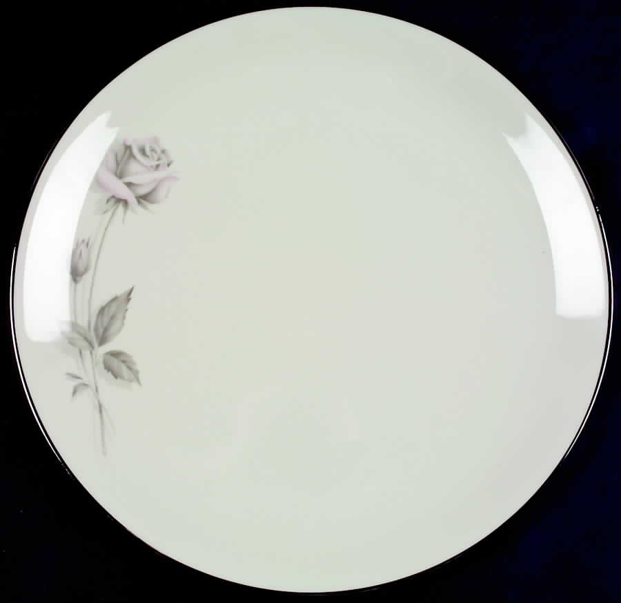 Misty Rose Dinner Plate by Shenango-1