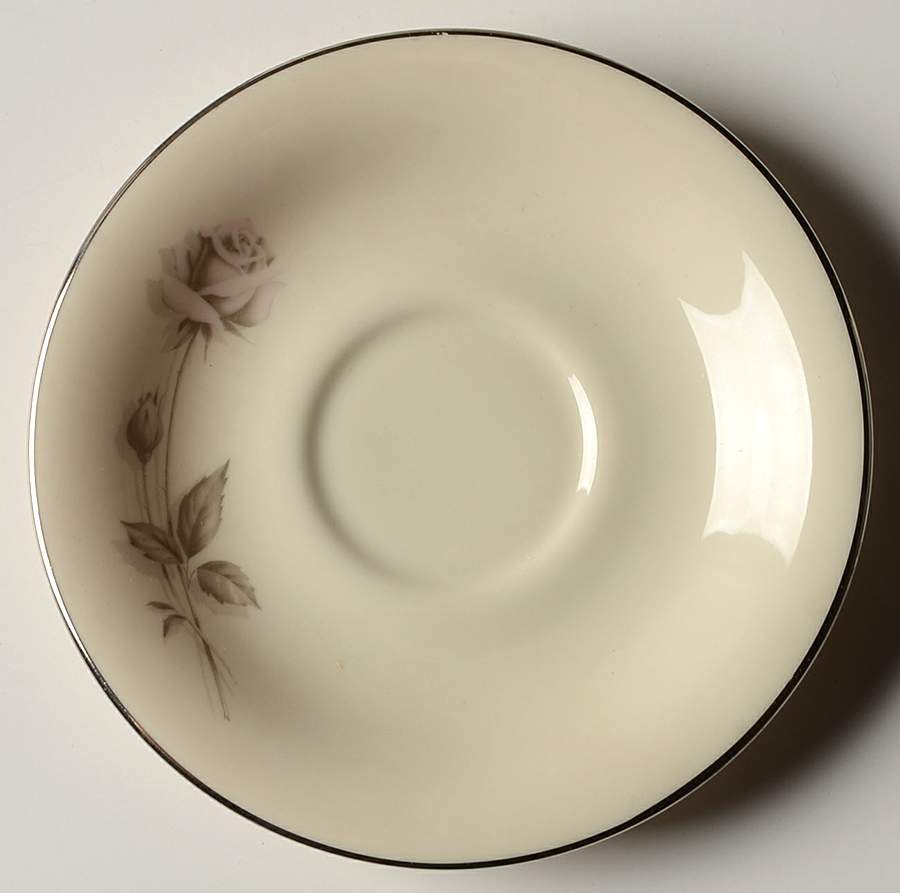 Misty Rose Saucer by Shenango-1