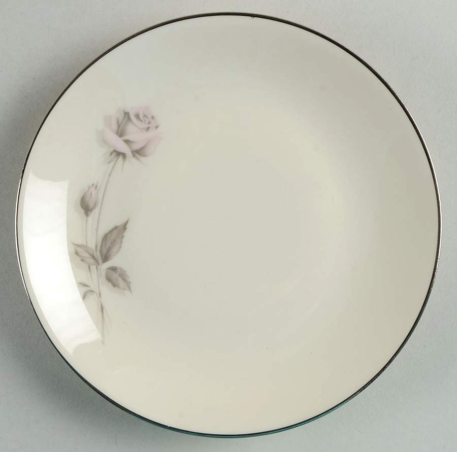 Misty Rose Bread & Butter Plate by Shenango-1