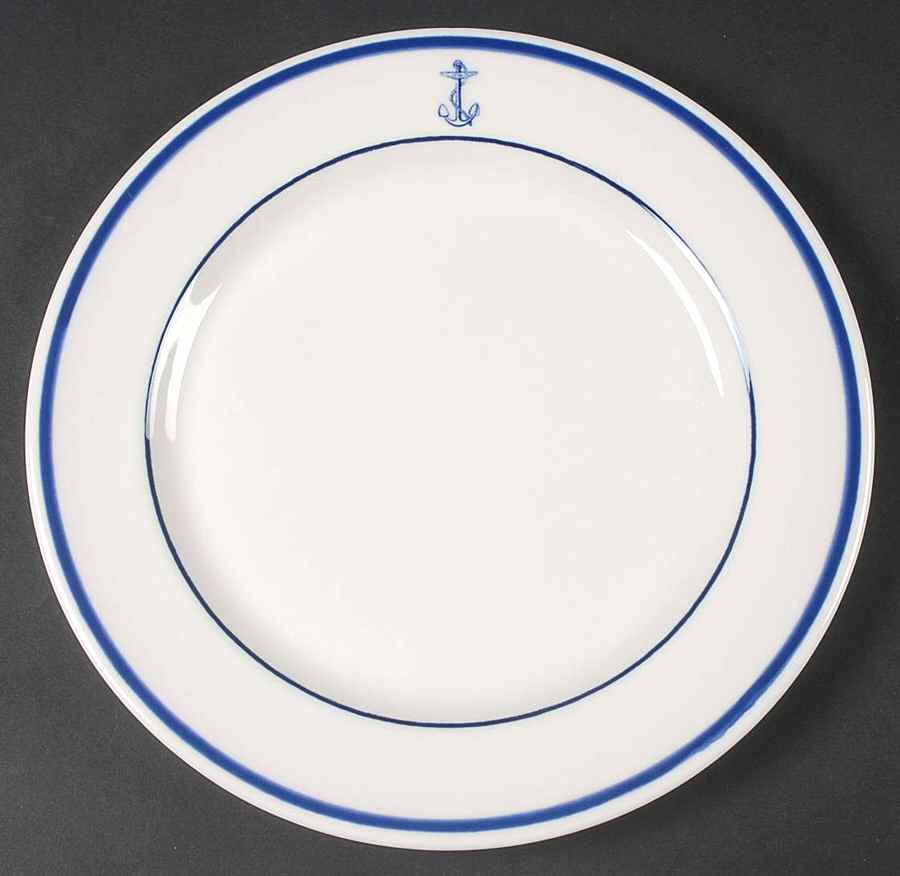 US Navy Mess Wardroom Officer Luncheon Plate by Shenango-1