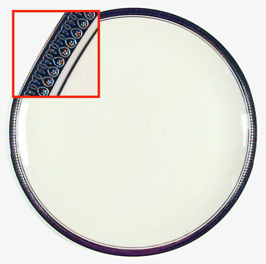 Royal Baroness (Platinum Trim) Dinner Plate by Shenango-1