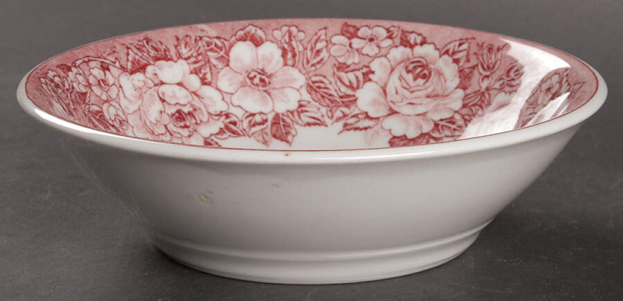 Roselyn Pink Coupe Cereal Bowl by Shenango-1